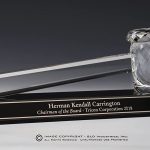 Crystal Gavel on Black Crystal Base