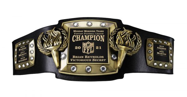 SLD Awards Fully Customizable Victory Torch Championship Belts