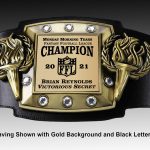 SLD Awards Fully Customizable Victory Torch Championship Belts