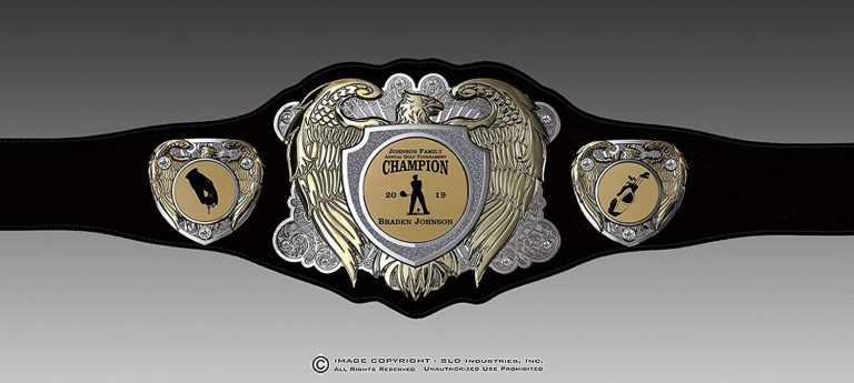 Championship Belt Replacement Plates - SLD Awards