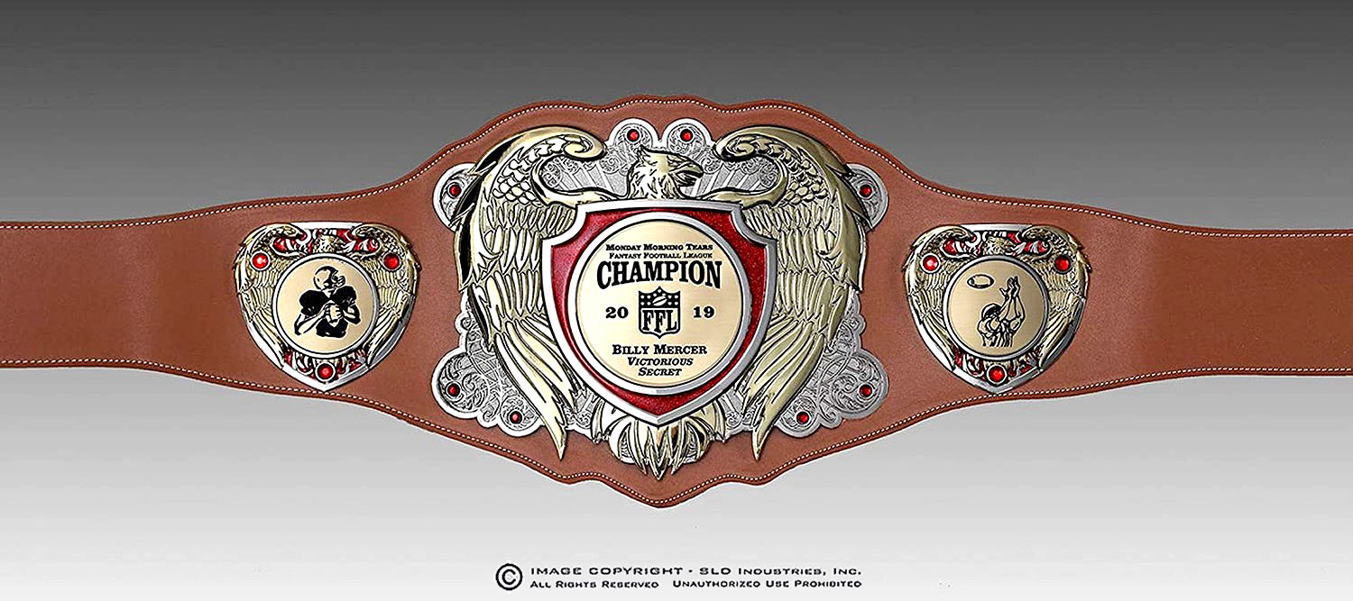 Eagle Series Championship Belts - thick metal and polished and chrome