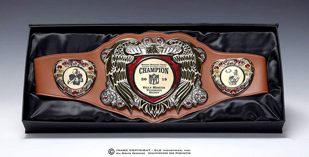 SLD Awards Eagle Series Championship Belt with Presentation Box