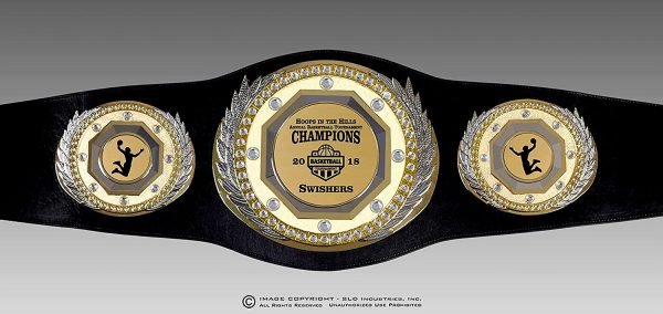 SLD Awards Fully Customizable Presidential Championship Belt with Presentation Gift Box