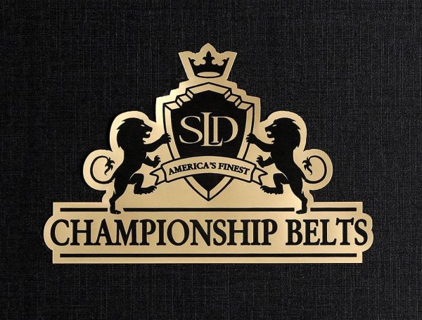 SLD Awards Fully Customizable Victory Torch Medallion Badge Championship Belt