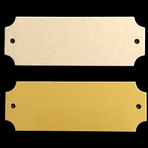 SLD Awards Screw-on Perpetual Replacement Customizable Engraving Plates